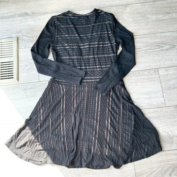 BCBGMAXAZRIA Kinley Fit and Flare Stretchy Lace Dress - Picture 14 of 16